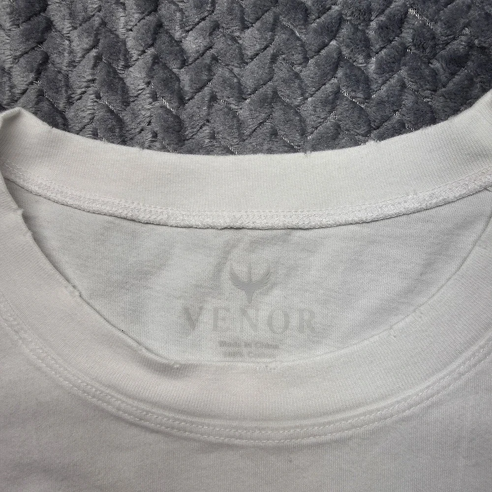 Venor Canyon Graphic Tee White Women's Sz L NWT Soft Cotton Casual Outdoor Art‎ - Picture 3 of 12